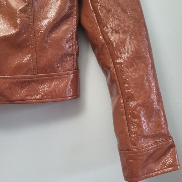 Aritzia Wilfred Tempest Vinyl Sherpa Aviator Jacket - Picture 9 of 14